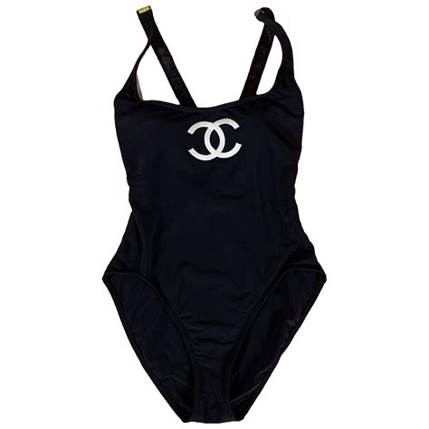 chanel swimwear one piece|pre owned chanel swimwear.